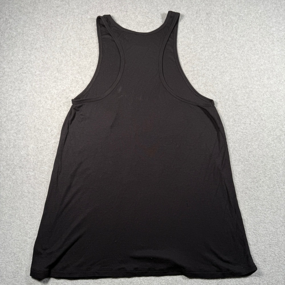 Harry Potter Trouble Usually Finds Me Graphic Tank Top Black XL Ribbed Knit - Picture 6 of 7